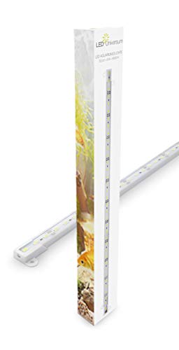 LED Aquariumleuchte - Spritzwassergeschützt - 50cm Länge mit Netzteil - Kaltweiß 6000K 1200Lm 9W von LED Universum