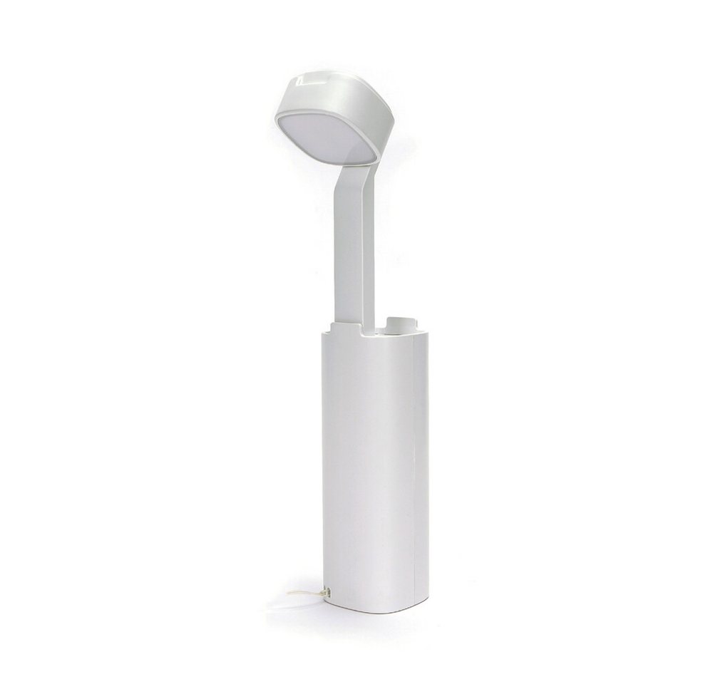 LED Universum Tischleuchte weiß, 3W, neutralweiß, 140lm, L42mm, mit USB akkubetrieben, neutralweiß von LED Universum