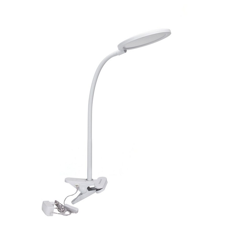 LED Universum Tischleuchte weiß, 7,5W, neutralweiß, 380lm, L144mm, neutralweiß von LED Universum