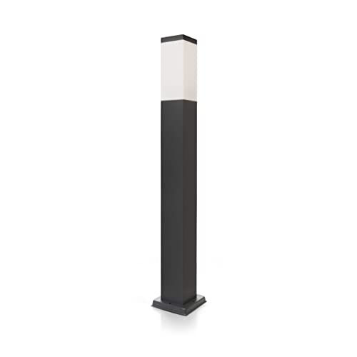 LED Universum Wegeleuchte, Edelstahl mit Pulverbeschichtung in Anthrazit, 80x12,5cm, IP44, E27-Fassung (Leuchtmittel nicht enthalten), zur Beleuchtung von Garten, Einfahrt und Terrassen von LED Universum