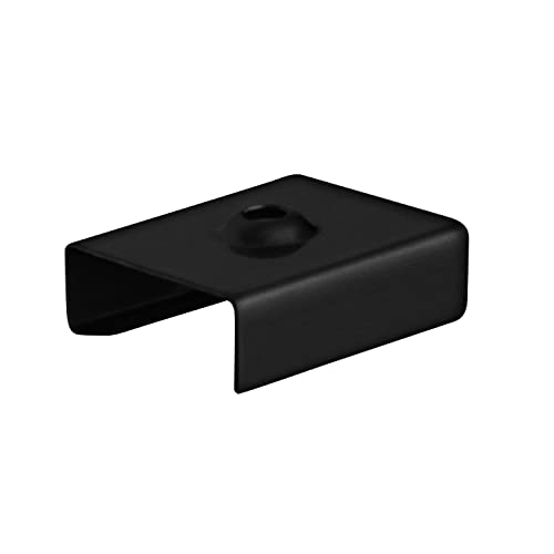 Montageklammer für Aluminium Profil für LED Streifen 17 x 7 mm in schwarz von LED Universum