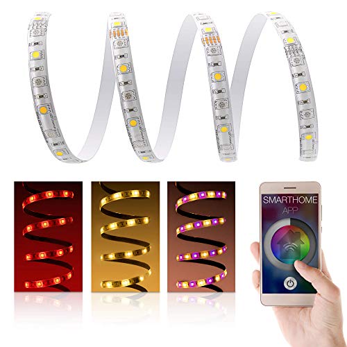 Premium 24V LED Streifen IP65 RGBW 2 x 30 LED/m 5050 Smart Home-SET & Netzteil Zigbee Controller Philips Hue Bridge 2m Premium 24V LED Streifen IP65 RGBW 2 x 30 LED/m 5050 Smart Home-SET & Netzteil Zigbee Controller Philips Hue Bridge 2m von LED Universum