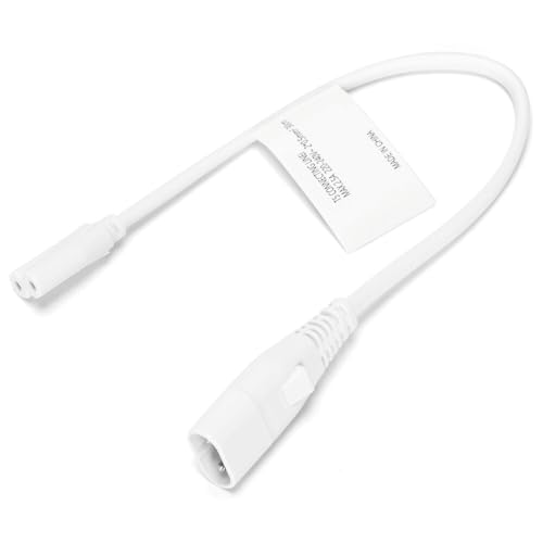 Verbindungskabel für LED Unterbauleuchte Lichtleiste weiß 20cm, Stecker-Kupplung Verbindungskabel für LED Unterbauleuchte Lichtleiste weiß 20cm, Stecker-Kupplung von LED Universum