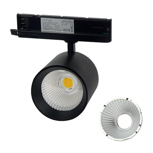 LED line PRIME LED 3-Phasen Stromschienenstrahler Lumicanto Schwarz 6-20W 3200lm CCT 3000K/4000K/6000K 36°/60° LED line PRIME LED 3-Phasen Stromschienenstrahler Lumicanto Schwarz 6-20W 3200lm CCT 3000K/4000K/6000K 36°/60° von LED line PRIME