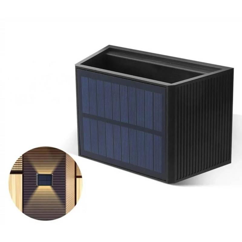 LED's Work Solar-Außenleuchte 1,5 W 100 lm 2.700 K IP65 Schwarz von LED's Work