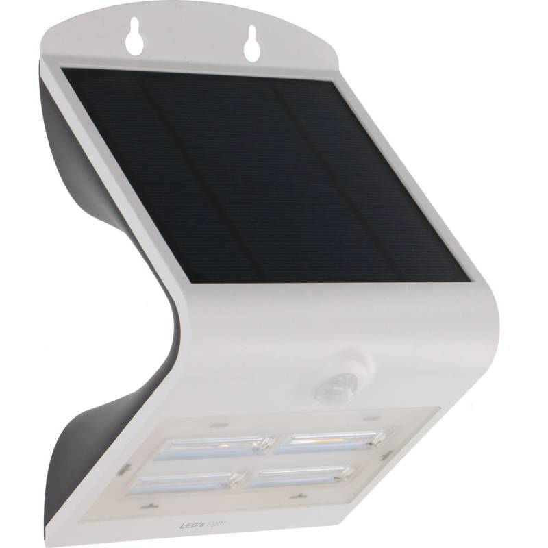 LED's Work Solar-Außenleuchte Flutlicht mit Sensor 3,2 W 400 lm 3.000 K Weiß von LED's Work