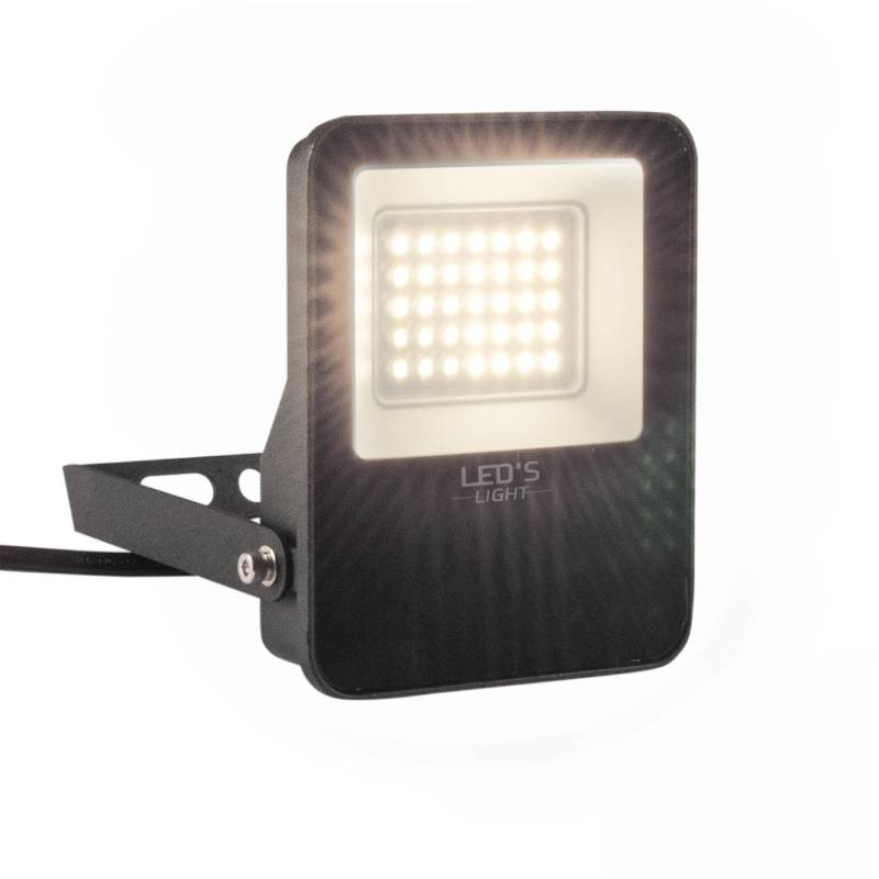 LED's Work Strahler 20 W 2.400 lm 4.000 K IP65 Schwarz von LED's Work