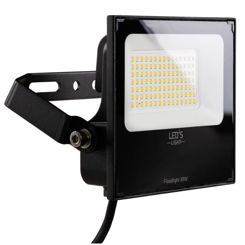 LED's Work Strahler 30 W 4.800 lm 4.000 K IP65 Schwarz von LED's Work