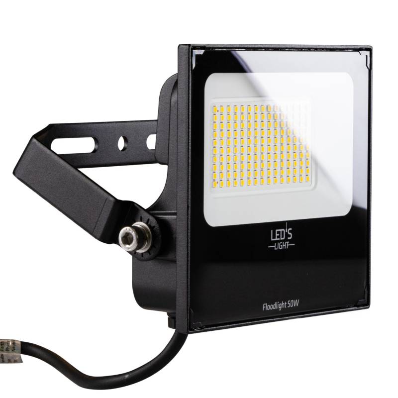 LED's Work Strahler 50 W 8.000 lm 4.000 K IP65 Schwarz von LED's Work