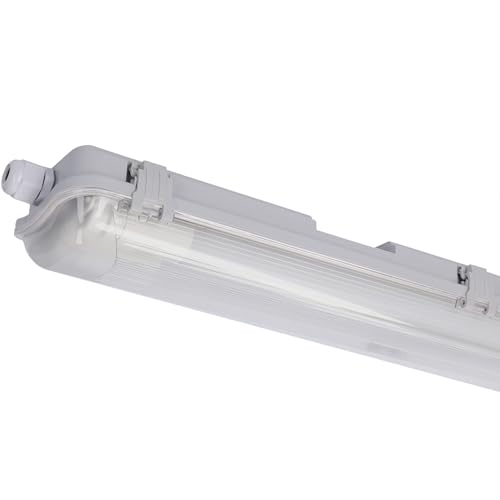 LED's light Basic 2400113_04 Feuchtraumleuchte mit LED-Röhren 120 cm 2x 18W neutralweiß IP65 von LED's light Basic