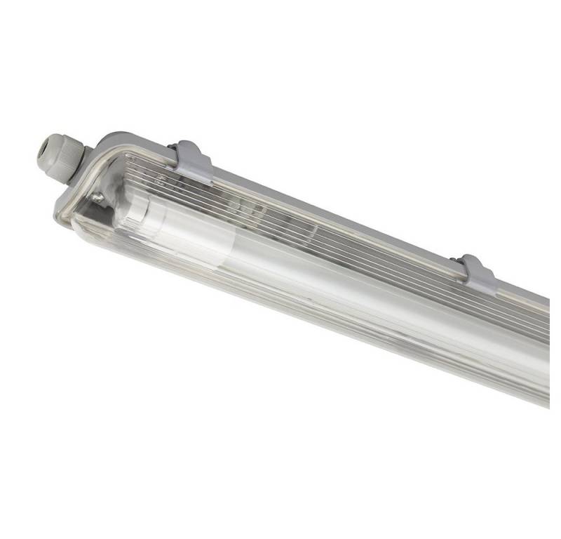 LED's light Basic LED Deckenleuchte 2400110_04 Feuchtraumleuchte, LED, mit LED-Röhre 60 cm 9W neutralweiß IP65 von LED's light Basic