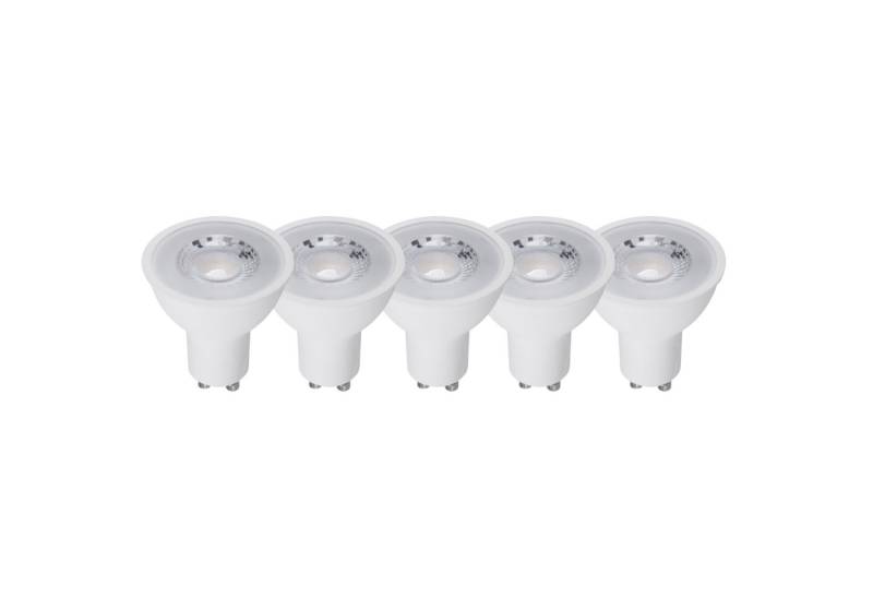 LED's light Basic LED-Leuchtmittel 0620305 LED Spot, GU10, GU10 6,5W warmweiß Matt 5-Pack von LED's light Basic