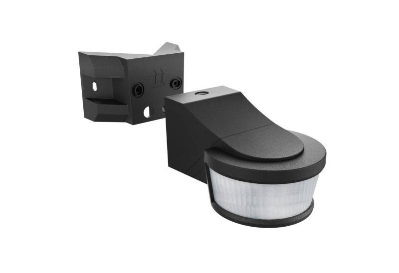 LED's light PRO Bewegungsmelder 0190101 Profi-Bewegungsmelder, schwarz 270° 3-in-1 Wand- Eck- Deckenmontage von LED's light PRO