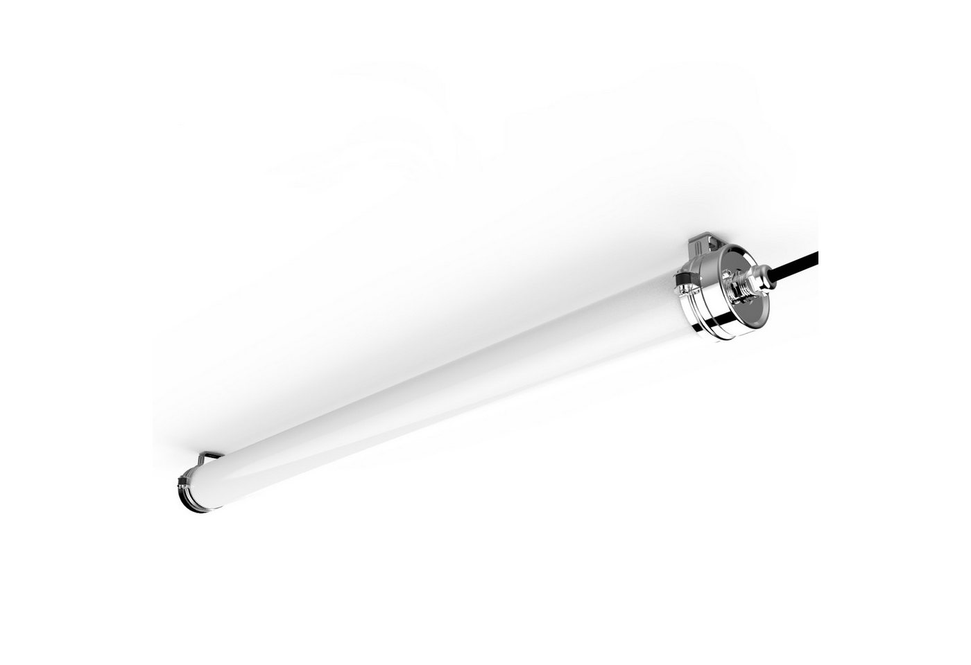 LED's light PRO LED Pendelleuchte 2400325 LED-Röhrenleuchte, LED, 150cm 40W kaltweiß IP69K Ammoniakbeständig für Tierhaltung DLG-geprüft von LED's light PRO