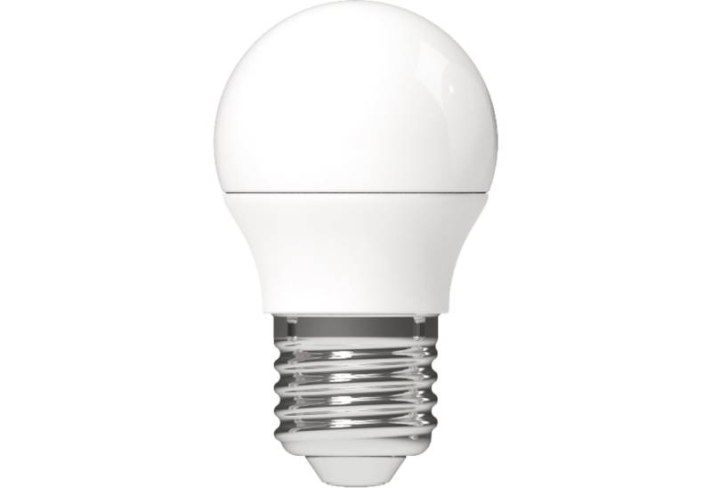 LED's light LED-Leuchtmittel 0620112 LED Kugel, E27, E27 4.5W warmweiß Opal G45 von LED's light