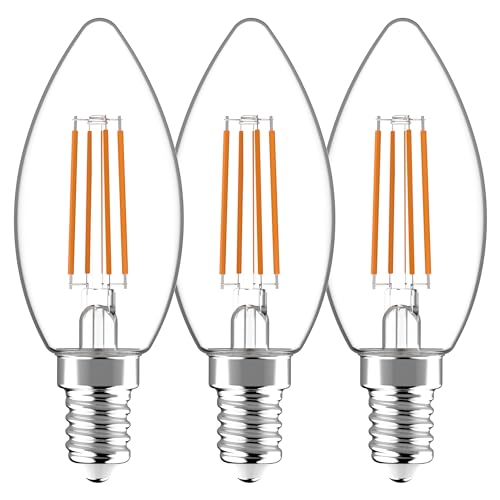 LED's light 0620180 LED Kerze E14 4,5W warmweiß Klar C35 3-Pack von LED's light