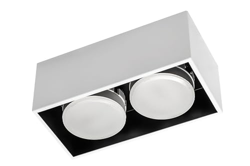 LED's light 2900191 Deckenleuchte weiß 2x GX53 bis 12W von LED's light