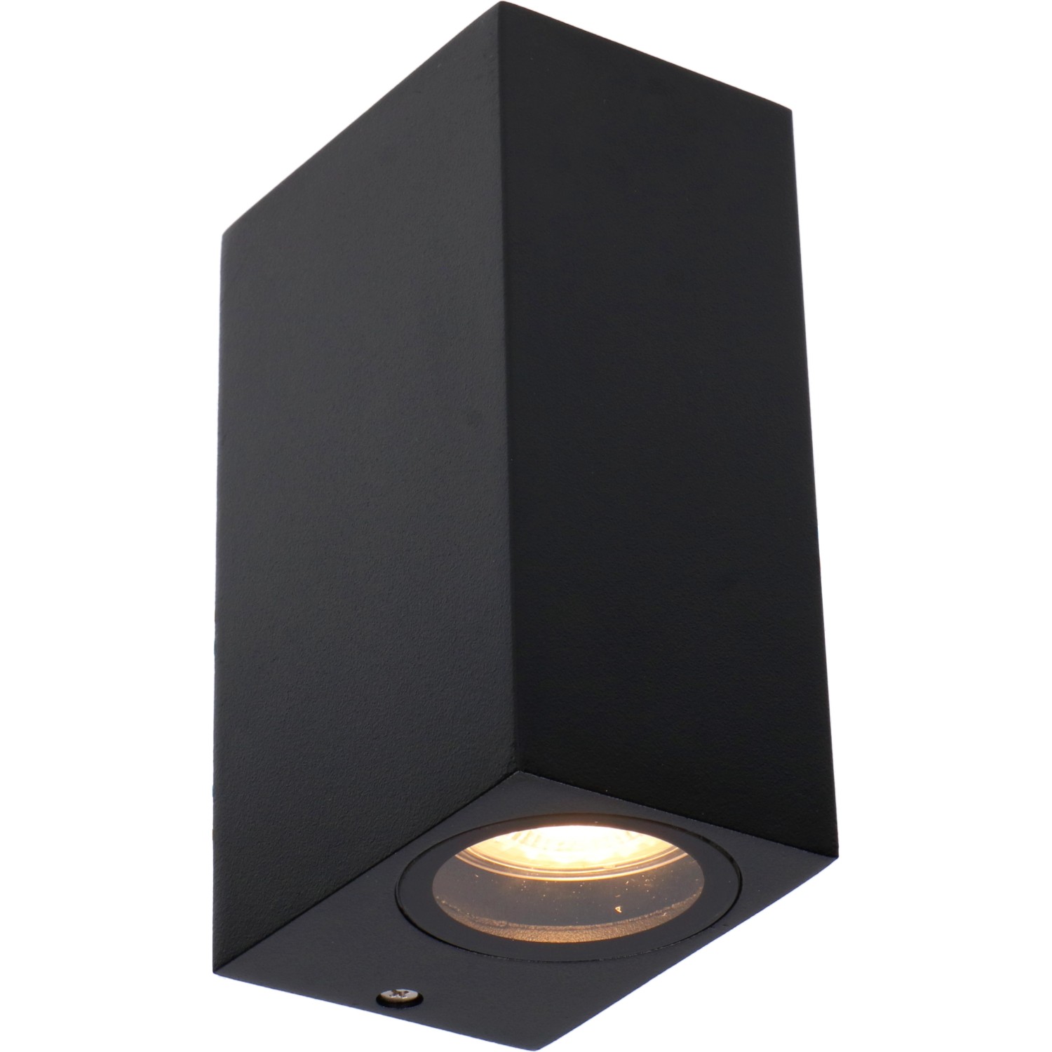 LED`s light Außen-Wandleuchte Eckig 2-flammig Schwarz LED`s light Außen-Wandleuchte Eckig 2-flammig Schwarz von LED`s light