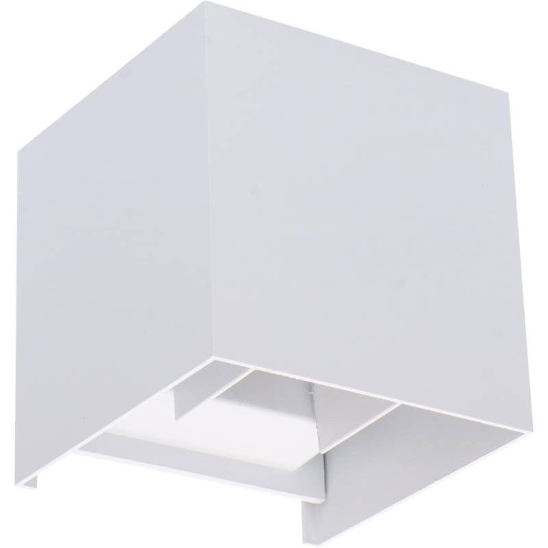 LED`s light Außen-Wandleuchte Eckig Weiß von LED`s light