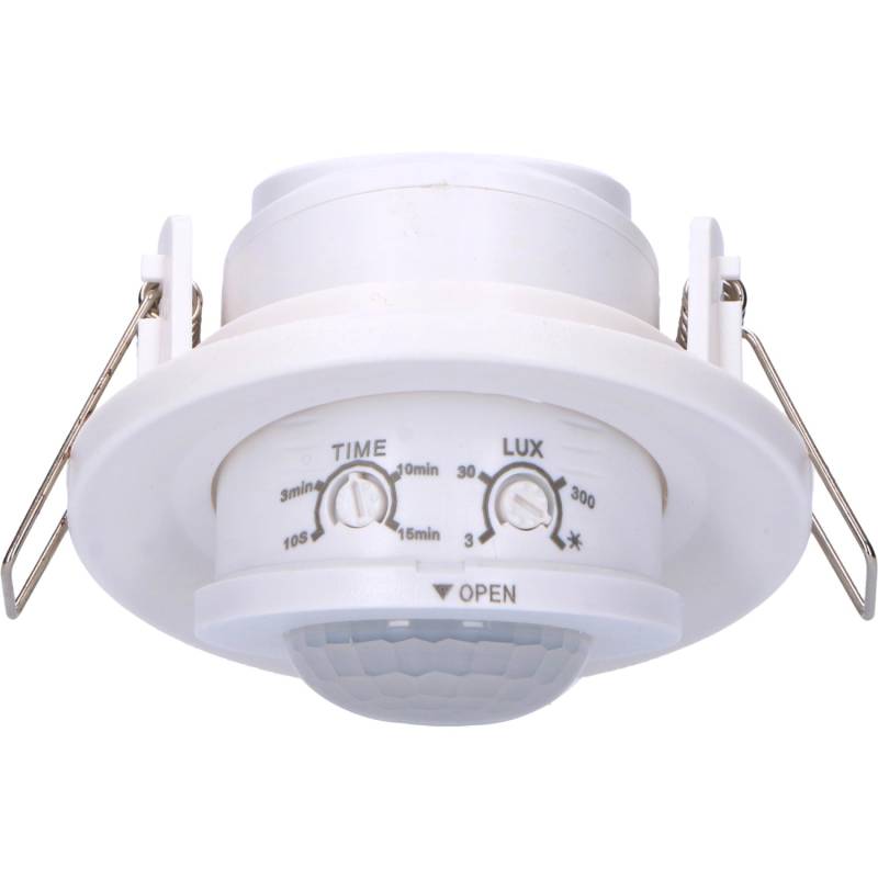 LED's light Einbau-Deckensensor PIR LED + Halogen 360° IP20 Weiß von LED`s light