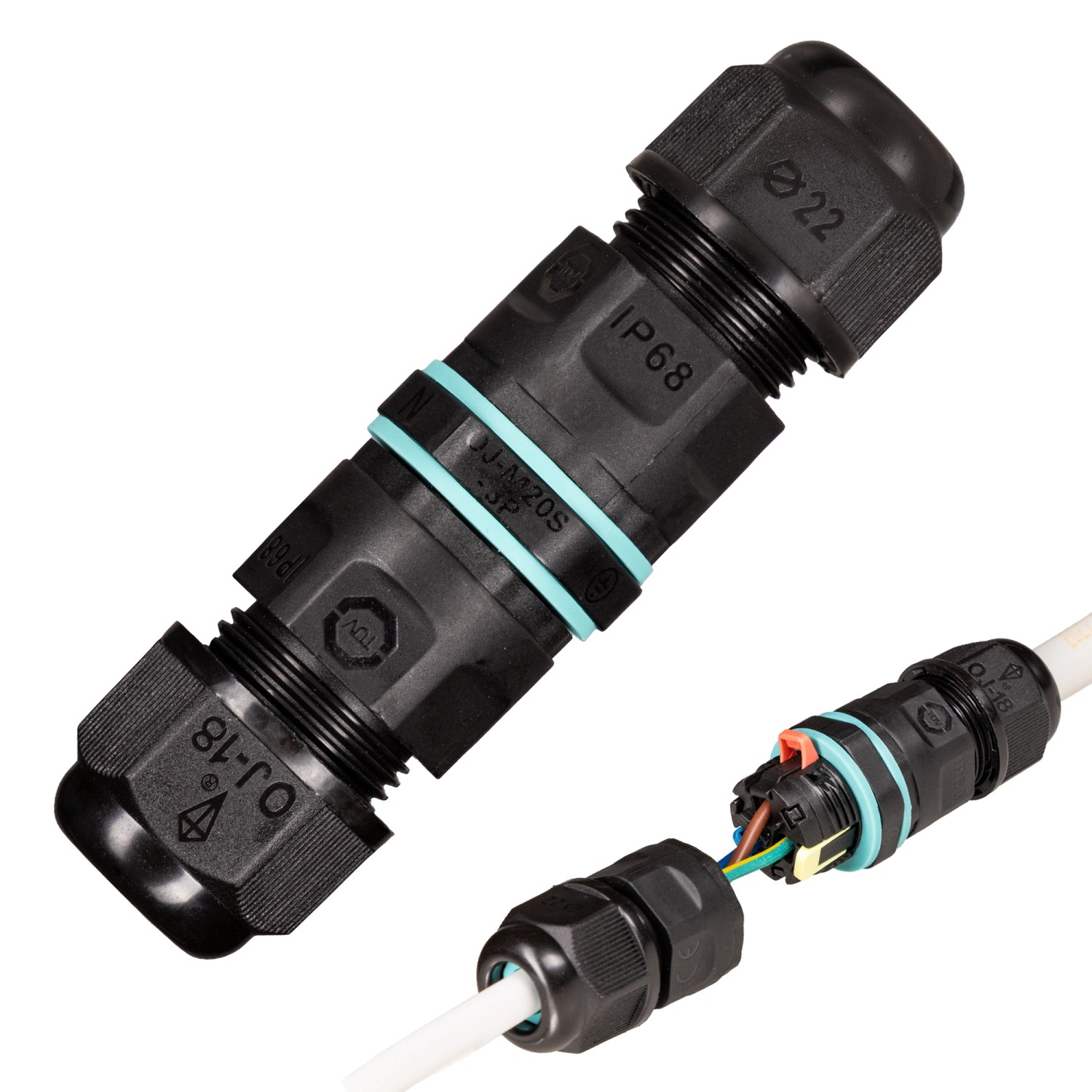 LED's light Kabel-Klemmverbinder I-Form LED's light Kabel-Klemmverbinder I-Form von LED`s light