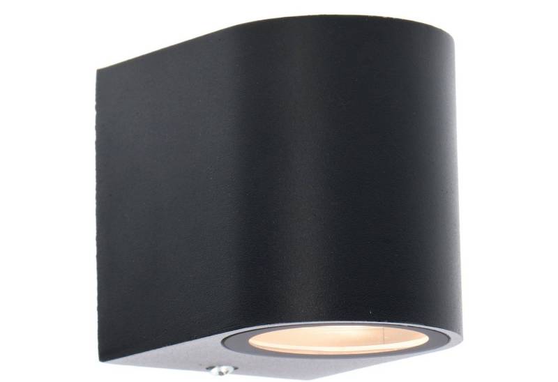 LED's light LED Außen-Wandleuchte 1000500 Außen-Wandleuchte, LED, schwarz 1x GU10 IP44 für LED und Halogen bis 35W von LED's light