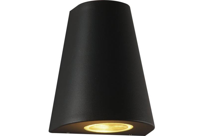 LED's light LED Außen-Wandleuchte 1000506 Außen-Wandleuchte, LED, schwarz 2x GU10 IP44 für LED und Halogen bis 35W von LED's light