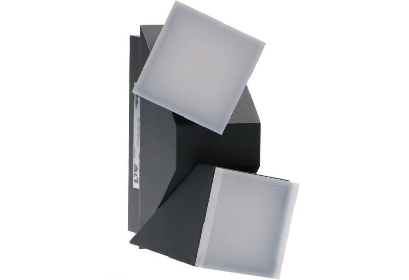 LED's light LED Außen-Wandleuchte 1000533 LED Außen-Wandleuchte, LED, anthrazit 13 Watt IP54 drehbar von LED's light