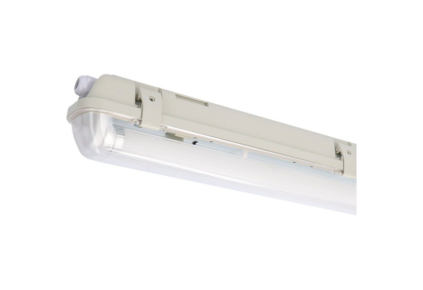 LED's light LED Deckenleuchte 2401201_01 Feuchtraumleuchte, LED, mit HF-Bewegungsmelder und LED-Röhre 60 cm 7,5W neutralweiß IP65 von LED's light