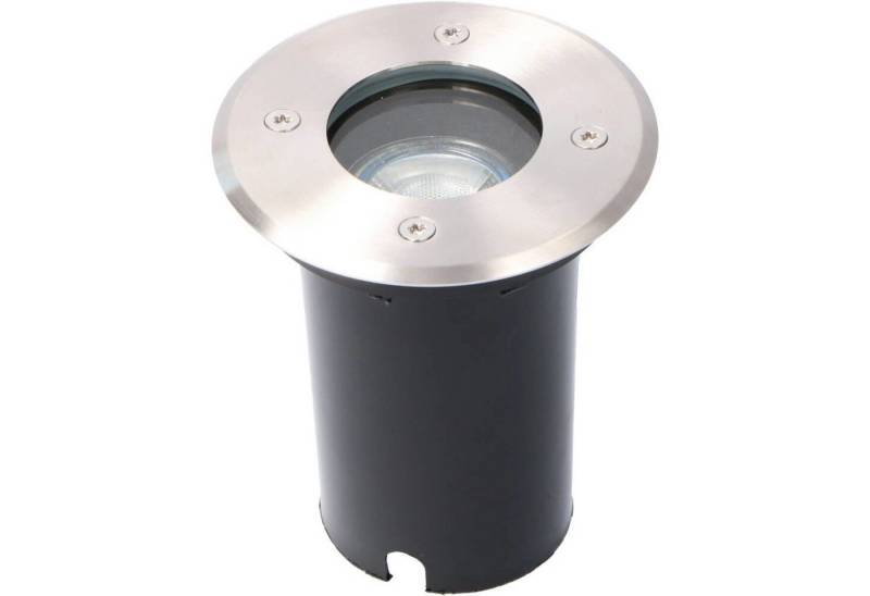 LED's light LED Einbaustrahler 1000527 Bodeneinbauleuchte, LED, Edelstahl rund 1x GU10 IP67 bis 1.5 t belastbar von LED's light