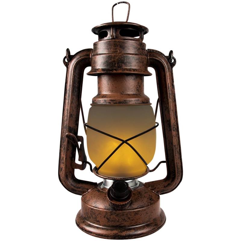 LED`s light LED Laterne Dimmbar 2200 K IP20 24 cm Rost von LED`s light