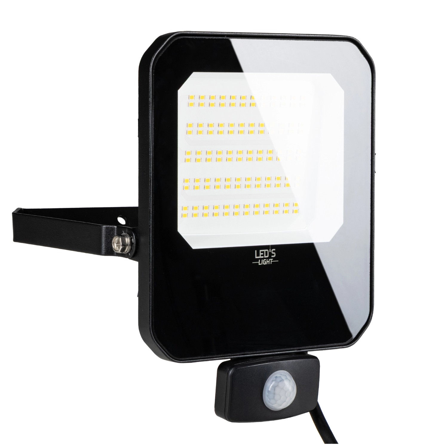LED's light LED Wandstrahler 50W 7000lm 4000K IP65 IK05 Schwarz Sensor LED's light LED Wandstrahler 50W 7000lm 4000K IP65 IK05 Schwarz Sensor von LED`s light
