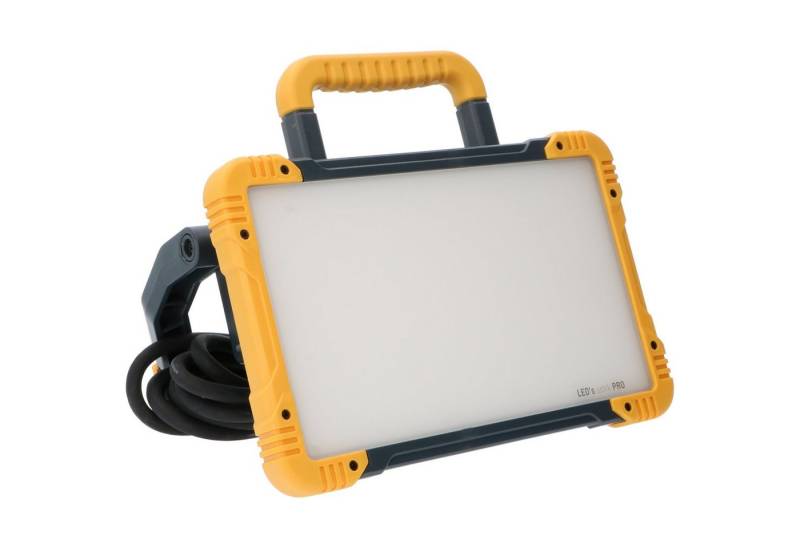 LED's work LED Arbeitsleuchte 0300810 LED-Baustrahler, LED, mit Steckdose 30W kaltweiß IK08 5m Zuleitung IP54 von LED's work
