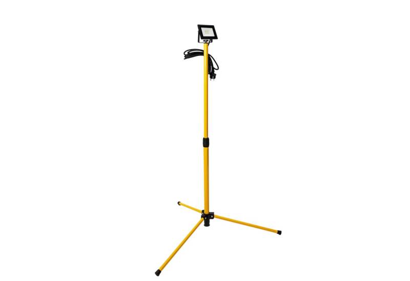 LED's work LED Arbeitsleuchte 0310650 LED-Arbeitsstrahler, LED, mit 1,2m Stativ 10W neutralweiß IP54 2,5 m Zuleitung von LED's work