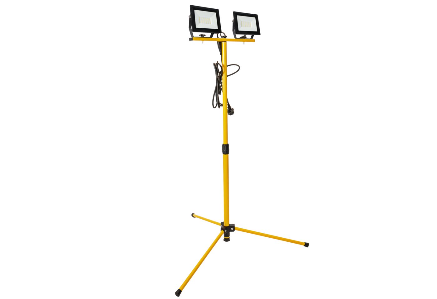 LED's work LED Arbeitsleuchte 0310654 LED-Arbeitsstrahler, LED, mit 1,2m Stativ 2x 30W neutralweiß IP54 2,5 m Zuleitung LED's work LED Arbeitsleuchte 0310654 LED-Arbeitsstrahler, LED, mit 1,2m Stativ 2x 30W neutralweiß IP54 2,5 m Zuleitung von LED's work