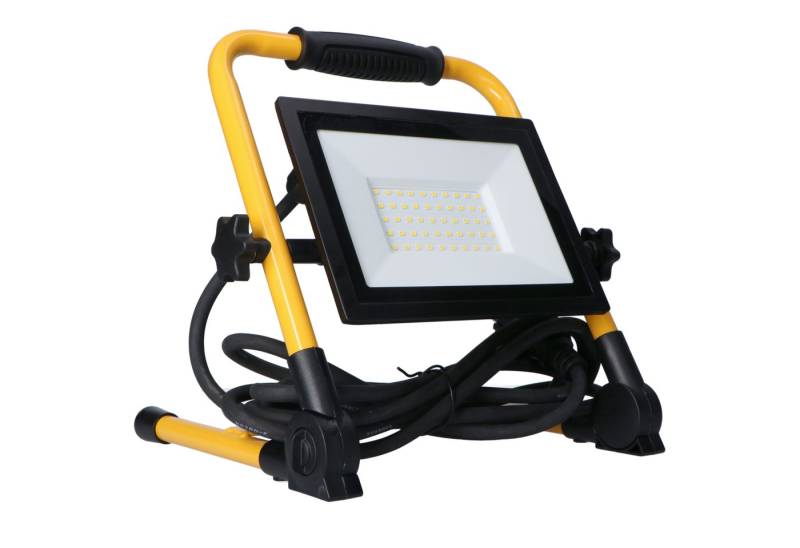 LED's work LED Arbeitsleuchte 0310666 LED-Arbeitsstrahler, LED, 50W neutralweiß IP65 3,0 m Zuleitung von LED's work