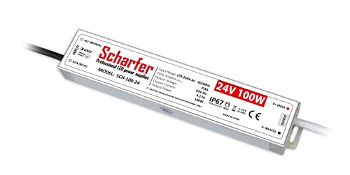 24v 100w Netzteil Scharfer LED Driver 24 Volt Trafo Transormator (100) von LED24.cc