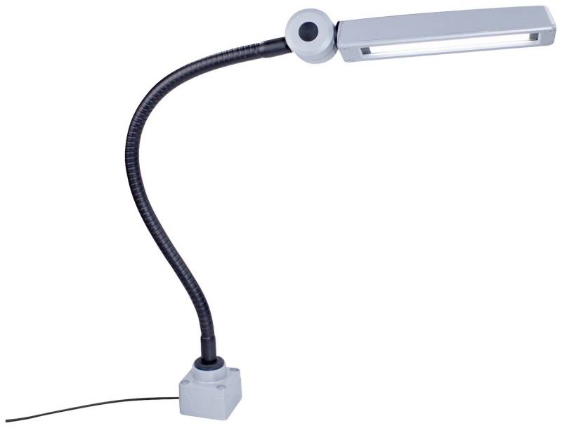 LED2WORK Flexarm-Leuchte CENALED FLOOD Flex-Arm Grau 8.5 W 24 V/DC Stehlampe von LED2WORK