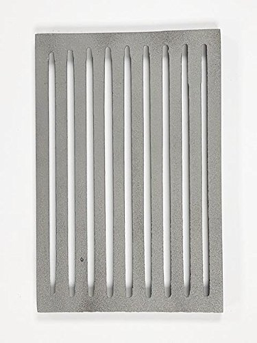 Leda Ascherost 24x16cm + 1 Stück gratis Rotthues Feuerzeug von LEDA
