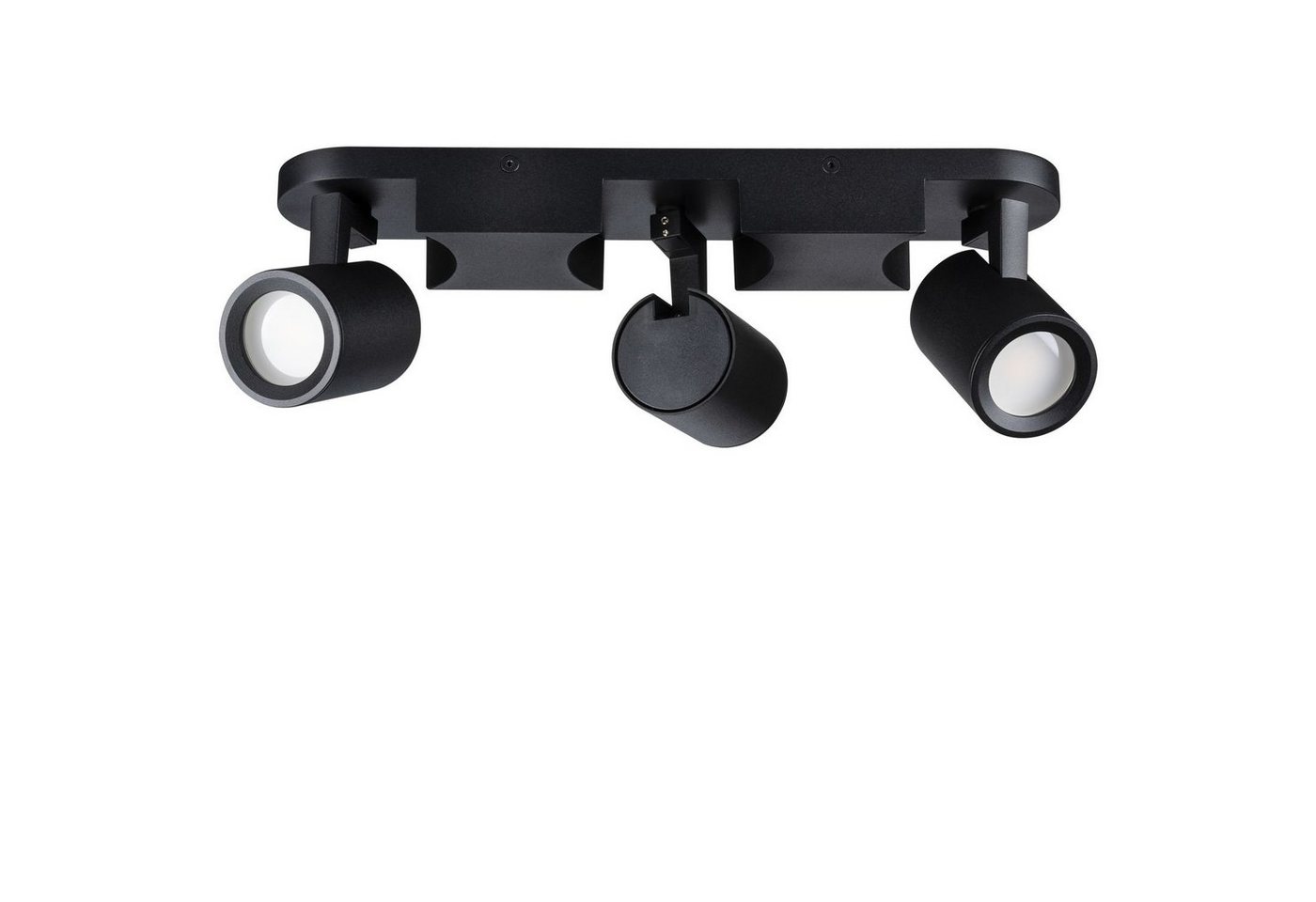 LEDANDO LED Deckenspots LED Deckenleuchte Nirual 3-flammig - schwarz - GU10 tauschbar - Spotle von LEDANDO