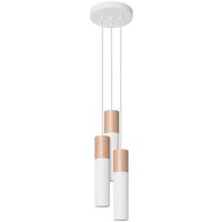 PABLO 3P weißer Kronleuchter Sollux Lighting Modell SL.1013 von LEDBOX