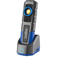 LED Handleuchte Taschenlampe Mobile USB Aluminium Schwarz Akku H 24 cm LED Handleuchte Taschenlampe Mobile USB Aluminium Schwarz Akku H 24 cm von LEDINO