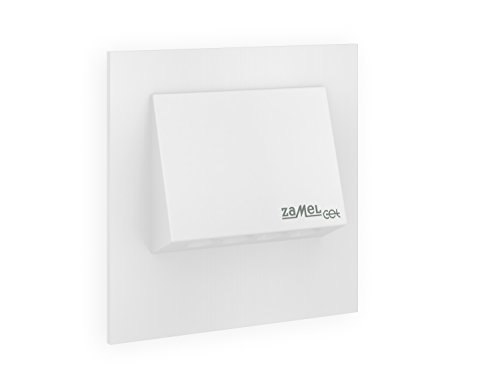 LEDIX 11-221-52, LEDWandleuchte, Aluminium, weiß, 7,3 x 7,3 x 4,75 cm von LEDIX