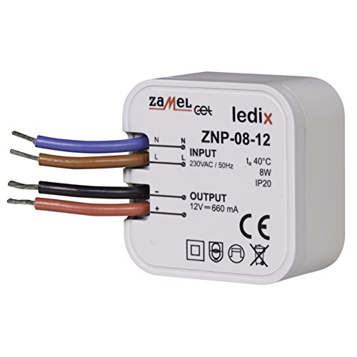 LEDIX ZNP-08-12 12 V DC / 8 Anschlussdose Stromversorgung von Ledix