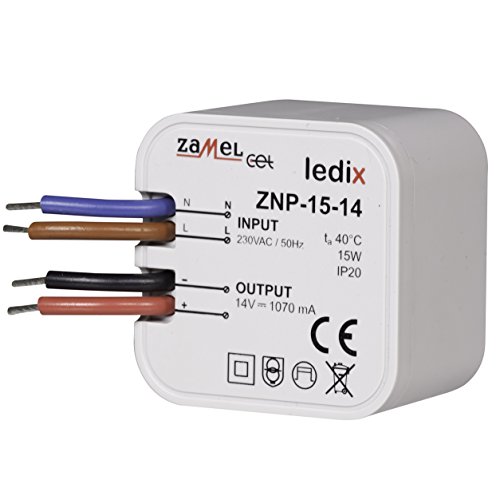 LEDIX ZNP-15-14 14 V DC / 15 Anschlussdose Stromversorgung von Ledix