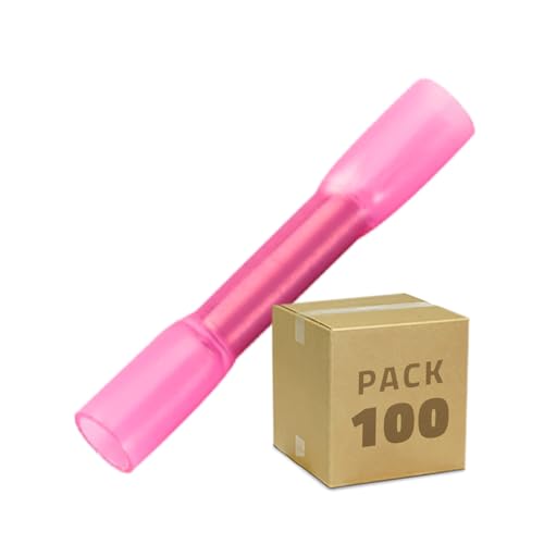 LEDKIA LIGHTING 100-Pack Schrumpfschlauch BHT 1,25 Rot von LEDKIA LIGHTING