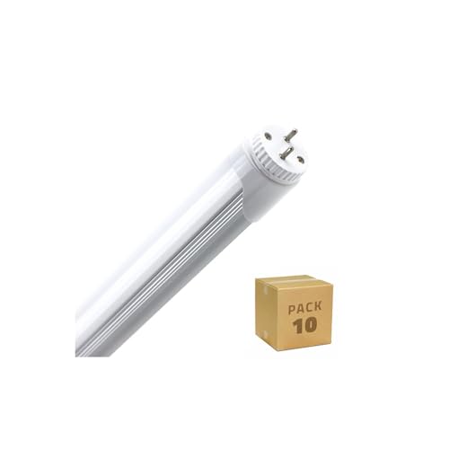 LEDKIA LIGHTING 10er Pack LED-Röhre T8 600mm Einseitige Einspeisung 9W 120lm/W Neutralweiss von LEDKIA LIGHTING