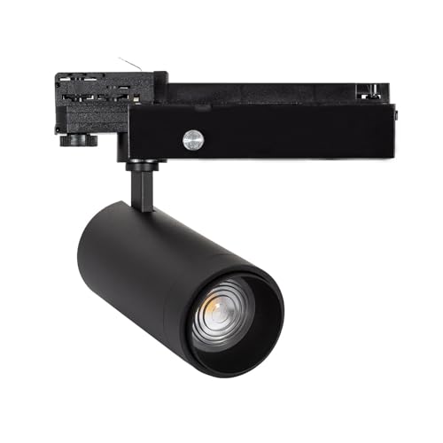 LEDKIA LIGHTING 3-Phasenstromschiene LED-Strahler 30W Dimmbar Wolf Schwarz Multiwinkel 15-60º 3000K Warmweiß von LEDKIA LIGHTING