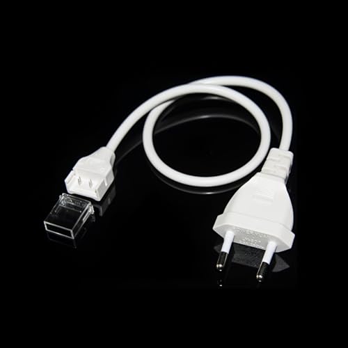 LEDKIA LIGHTING Anschlusskabel für LED-Streifen ohne Gleichrichterkabel 220V AC COB Silicone FLEX Breite 10 mm Einfarbig Weiß von LEDKIA LIGHTING