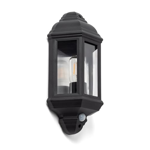 LEDKIA LIGHTING Außenwandleuchte mit Dämmerungssensor Newquay Schwarz von LEDKIA LIGHTING